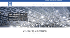 Desktop Screenshot of melectrical.net